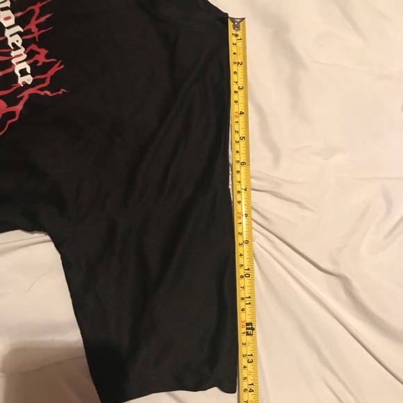 Black and Red Tee-Shirt | Lightning | Streetwear | Grafic Tee - Picture 4 of 5